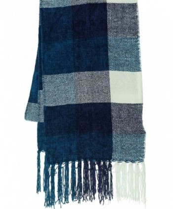 Charter Club Women's Checkered Chenille Scarf - M - CC11MBEX6IX