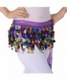 ZLTdream Belly Dance Chiffon Purple