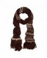 Premium Multi Striped Scarf - Different Colors Available - Dark Brown - C8110VSSQSV