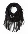 ScarvesMe Fashion Suede Fringed Infinity