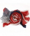 Bucasi Nautical White Stripe Scarf in Fashion Scarves