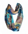 Etwoas Paintings Infinity Scarf Circle in Fashion Scarves