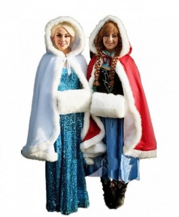 Womens Winter Hooded Bridal Christmas