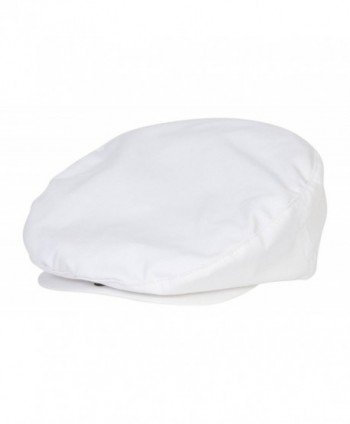 Poplin Ivy Hat by Dorfman Pacific (White) - C51128KPZYD