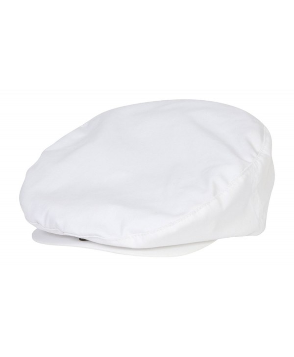 Poplin Ivy Hat by Dorfman Pacific (White) - C51128KPZYD