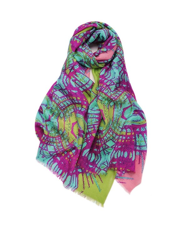 Shawl ZORJAR Fashion Scarves Printing Multicolor - Multicolor 6 - CI127AIGR39