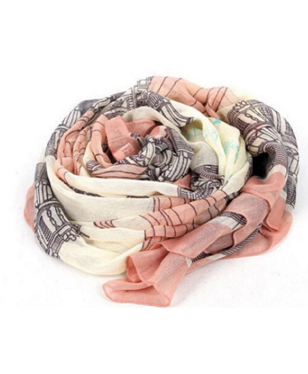 RICCOS (TM) Women Fashion Chiffon Elegant Long Print Scarf Wrap Ladies Shawl - CY12N36WVNB