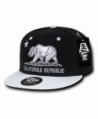 WHANG California Snapbacks - Black/White - CK11D8D7OZR