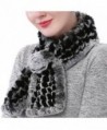 Valpeak Womens Rabbit knitted Winter in Fashion Scarves