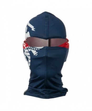 Dark Blue Marine Corps Dual Crest Nylon Motorcycle Balaclava Face Mask ...