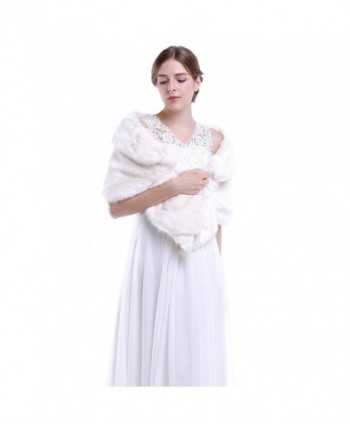 HailieBridal Ivory Sleeveless Bride Bridesmaid in Wraps & Pashminas