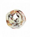 SCARF_TRADINGINC Butterfly Infinity Loop Scarf - Cream - CY11MNHNB3X