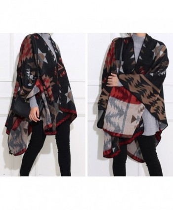 Pattern Tassel Winter Bohemia Cardigans in Wraps & Pashminas