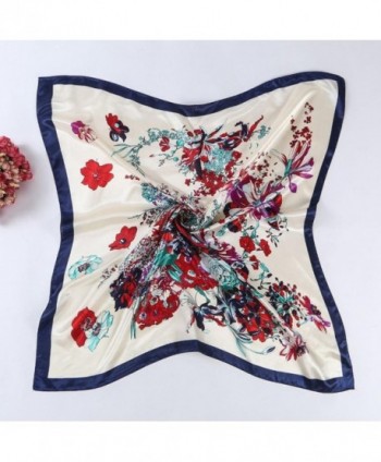 Oksale Floral Printed Square Kerchief in Fashion Scarves