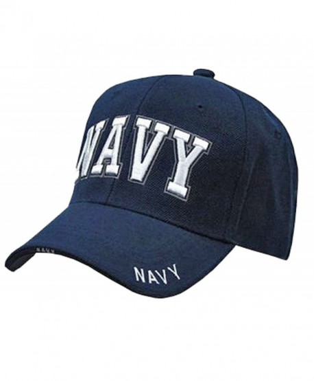 Buy Caps and Hats U.S. Navy Veteran Baseball Cap Vet Military Mens One Size - Navy Blue NAVY Hat 3D RD - CQ120PF1Q2R