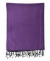 Pashmina Double Sided Shawl Purple