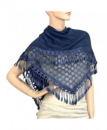 Falari Women Triangle Fringes Polyester