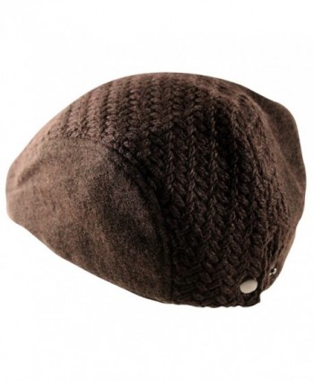 Itzu Waffle Texture Newsboy Gatsby in Men's Newsboy Caps