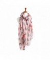 DEESEE(TM) Women Ladies Hedgehog Pattern Long Scarf Warm Wrap Shawl - Pink - CI12N1RXDR5