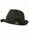 Australian Design Vented Fedora Hat - Black - C211VSYG2Y7