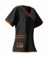 Bengals Scrubs Cincinnati Bengals Mock Wrap Scrubs for Women - CT182SITHWZ