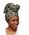 Light Green African Ankara Multicolor