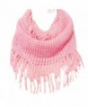 Wrapables Crochet Infinity Tassel Cotton in Cold Weather Scarves & Wraps