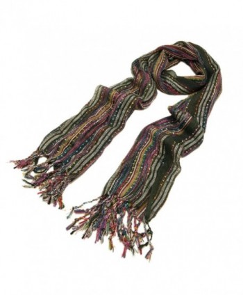 Unique Multi Color Trendy Glitter in Fashion Scarves