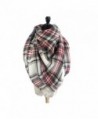 Women's Cozy Tartan Scarf Wrap Shawl Neck Stole Warm Plaid Checked Pashmina - 4 - CH124WOLC4T