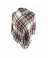 Womens Tartan Scarf Checked Pashmina