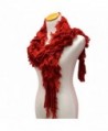 Frilly Ruffle Winter Scarf Fringe