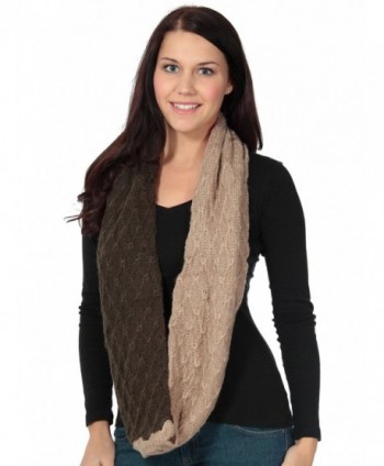 Simplicity Womens Fashion Knitted infinity in Fashion Scarves