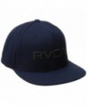 RVCA Men's Twill Snapback Hat - Dark Navy - CI12CGDN09N