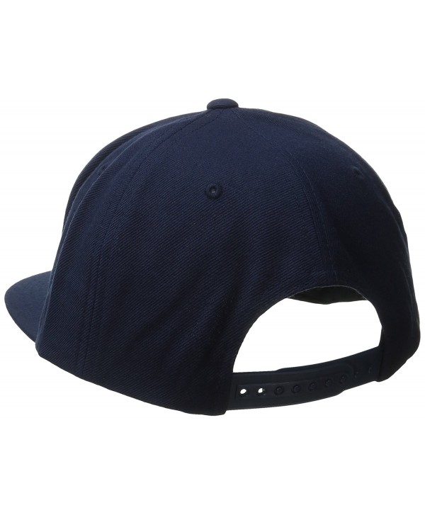 Men's Twill Snapback Hat - Dark Navy - CI12CGDN09N