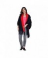 Womens Poncho shawl with sleeves Winter warm scarf fashion Scarves for gifting - Blue-Red - CG1876YX66Q