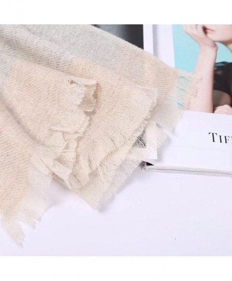 Fashion Scarves Long Cashmere Wool Scarf Winter Shawl Wrap Tartan Scarf ...