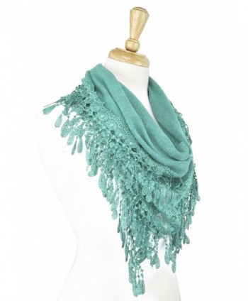 Paskmlna Triangle Winter Scarf YH06 L blue