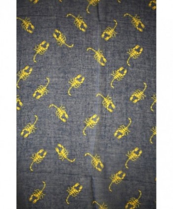 Kuldip Crushed Pashmina Beautiful Scorpion in Wraps & Pashminas