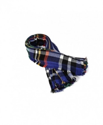 Spring fever Colorful Checked Blanket in Fashion Scarves