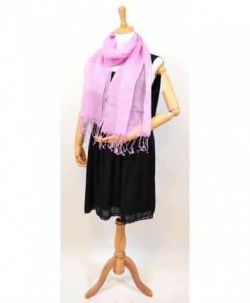 NEW COLORS Womens Natural Violet in Fashion Scarves