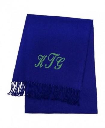 Womens Personalized Cashmere Feel Scarf