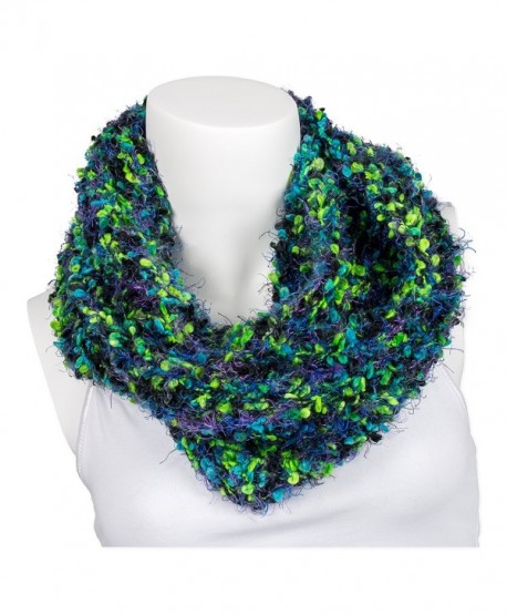 Snoozies Womens Thick and Soft Winter Knit Infinity Scarf - Calypso - Lime Calypso - CO127DHLAJD