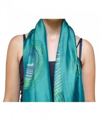 Wrappable Silk Handmade Scarves Wrap in Fashion Scarves