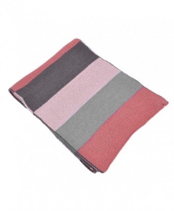 Womens Striped Tri Tone Colored Winter