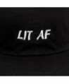 Newhattan LIT 100 Cotton Adjustable in Men's Baseball Caps