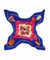 Promini Square Scarf Pattern Neckerchief - Royal Blue - CF182YDN3K0