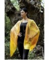 Handmade Shiva Prayer Shawl Yellow