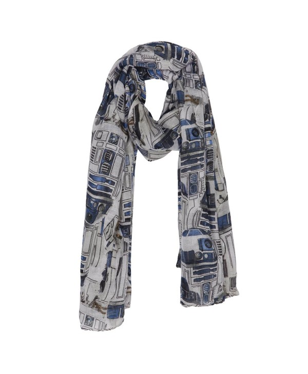 Star Wars R2D2 Fashion Scarf Multi One Size - CJ11WHS49RZ