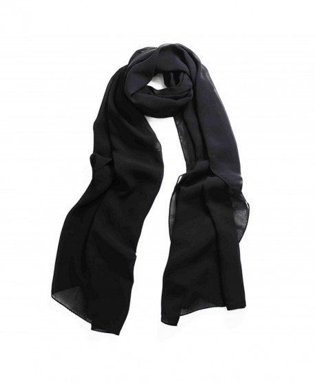 ZESTILK Scarfs for Women Pashmina Scarves Shawl and Wraps Polka Dots - Black - CO188G8G0QX