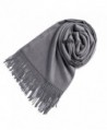 Timo Lee Fashion Cashmere Scarves Pashminas - Gray - CQ1868XCZ02